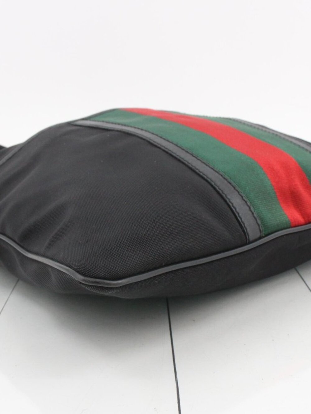 Gucci Black Nylon Messenger Bag - Picture 6 of 14